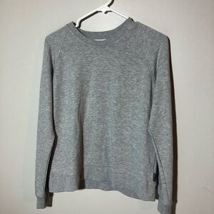 Free Fly grey crewneck sweatshirt womens S bamboo soft cozy